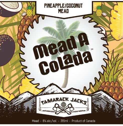 Mead-a-Colada Pineapple Coconut Mead